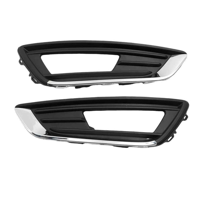 DURAFORCE For 2015-2018 Ford Focus Front Upper Lower Grille & Fog Light Set&Trim Set 13Pcs
