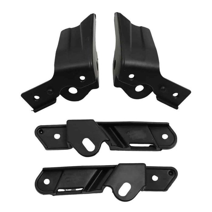 DURAFORCE For 2015-2018 Ford Focus Front Upper Lower Grille & Fog Light Set&Trim Set 13Pcs