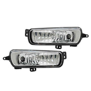 DURAFORCE For 2015-2018 Ford Focus Front Upper Lower Grille & Fog Light Set&Trim Set 13Pcs