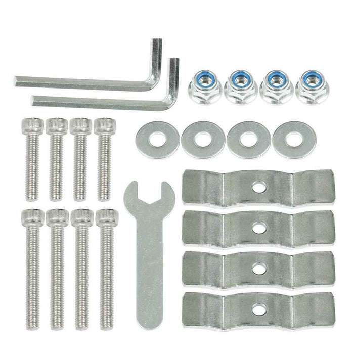 DURAFORCE Motorcycle Luggage Waterproof Tail Box 65L Black Scooter Trunk Storage Top Case