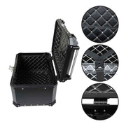DURAFORCE Motorcycle Luggage Waterproof Tail Box 65L Black Scooter Trunk Storage Top Case