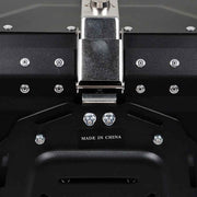 DURAFORCE Motorcycle Luggage Waterproof Tail Box 65L Black Scooter Trunk Storage Top Case