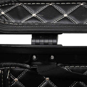 DURAFORCE Motorcycle Luggage Waterproof Tail Box 65L Black Scooter Trunk Storage Top Case