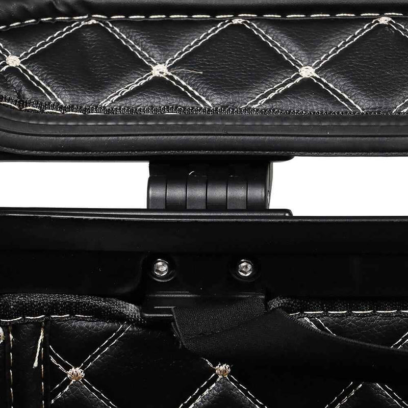 DURAFORCE Motorcycle Luggage Waterproof Tail Box 65L Black Scooter Trunk Storage Top Case