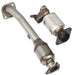 DURAFORCE Both Front+Rear Catalytic Converter w/ Gasket For 2010-2011 Honda CRV CR-V 2.4L