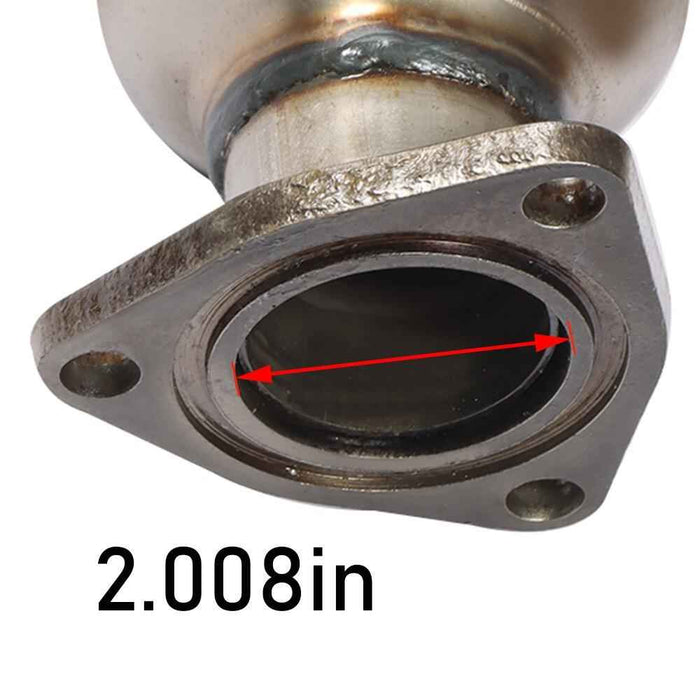 DURAFORCE Both Front+Rear Catalytic Converter w/ Gasket For 2010-2011 Honda CRV CR-V 2.4L