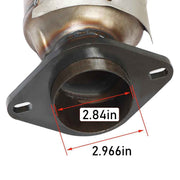 DURAFORCE Both Front+Rear Catalytic Converter w/ Gasket For 2010-2011 Honda CRV CR-V 2.4L