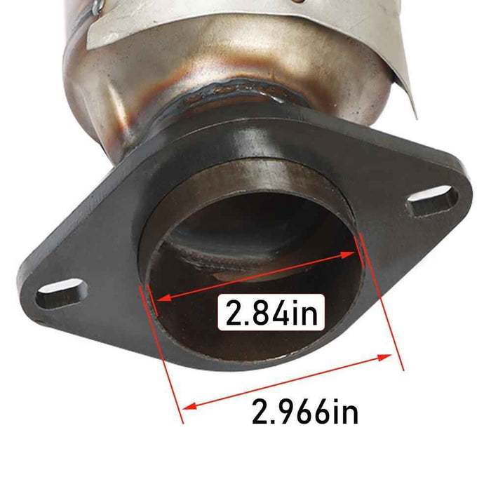 DURAFORCE Both Front+Rear Catalytic Converter w/ Gasket For 2010-2011 Honda CRV CR-V 2.4L