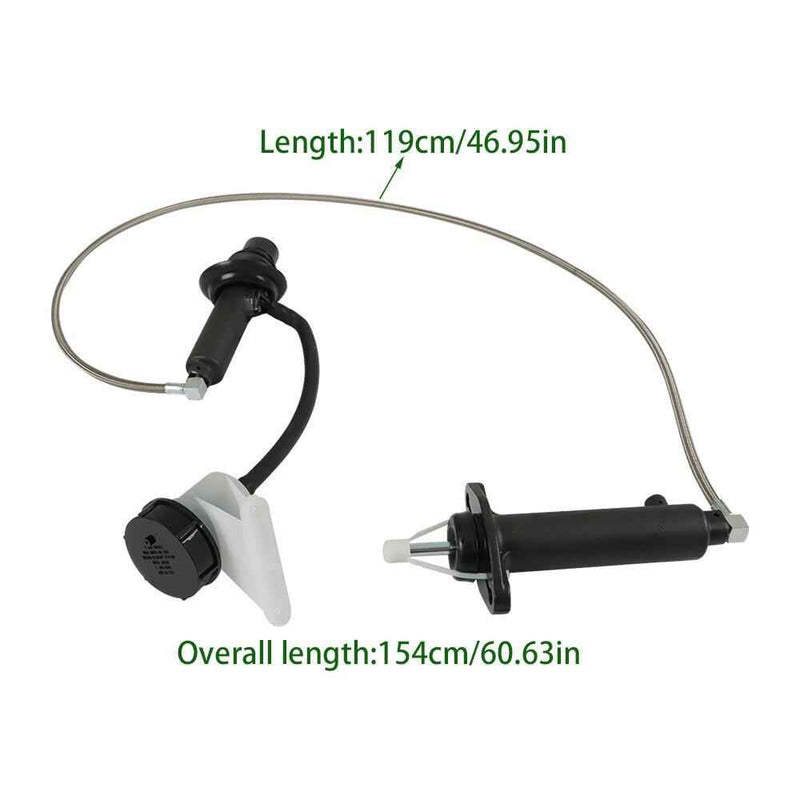 DURAFORCE 1PC For 1994-1997 Dodge Ram 2500 3500 2-Door Master & Slave Cylinder Assembly
