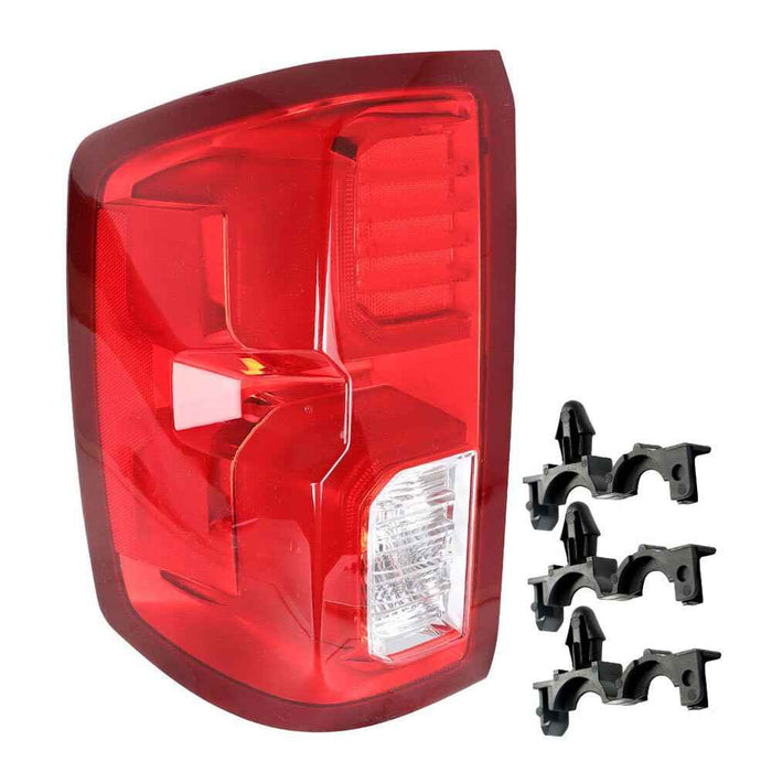 DURAFORCE Tail Light Assembly For 2016-2018 Chevy Silverado 1500 Lamp Left Driver Side