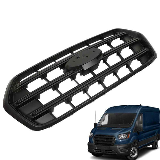DURAFORCE Front Upper Grille Painted Fit For Ford Transit T150 T250 T350 2020 2021 2022