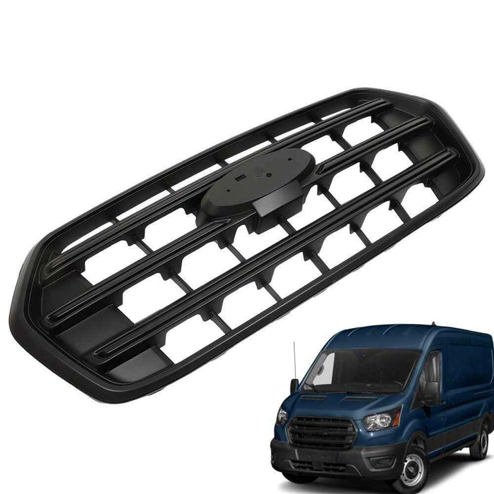 DURAFORCE Front Upper Grille Painted Fit For Ford Transit T150 T250 T350 2020 2021 2022