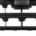 DURAFORCE Front Upper Grille Painted Fit For Ford Transit T150 T250 T350 2020 2021 2022