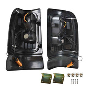 DURAFORCE Right&Left Side Tail Light For 1994-2001 Dodge Ram Truck 1500 2500 3500 Lamp