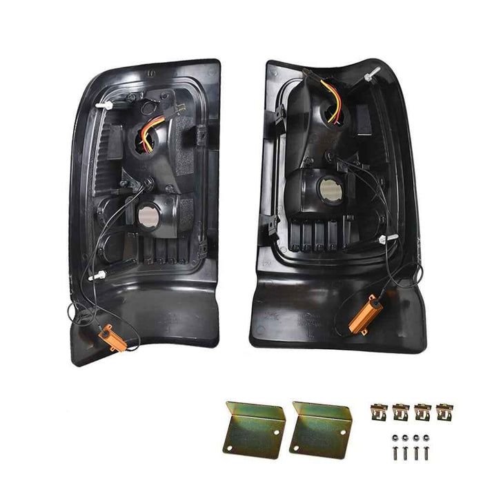 DURAFORCE Right&Left Side Tail Light For 1994-2001 Dodge Ram Truck 1500 2500 3500 Lamp