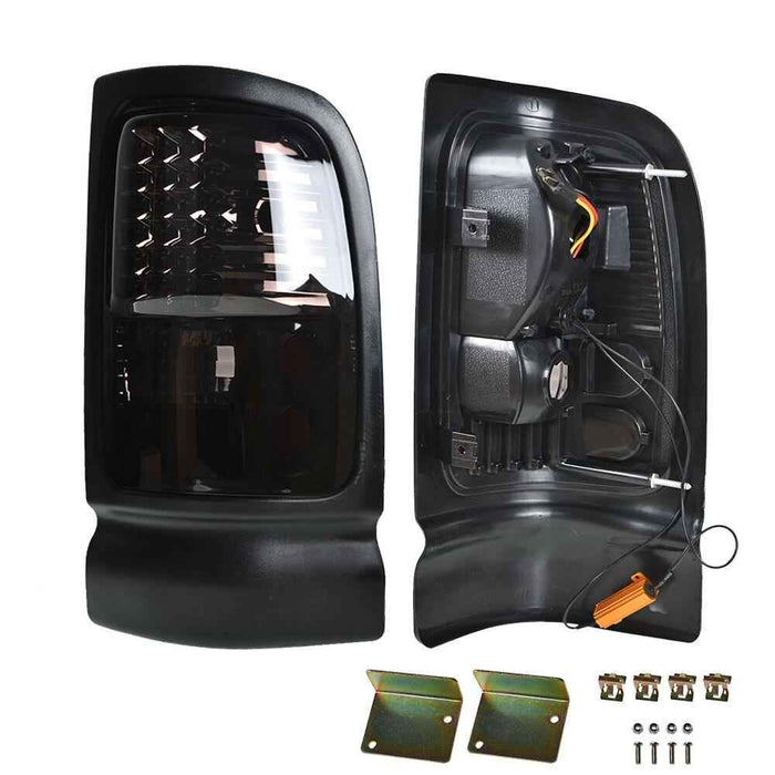 DURAFORCE Right&Left Side Tail Light For 1994-2001 Dodge Ram Truck 1500 2500 3500 Lamp