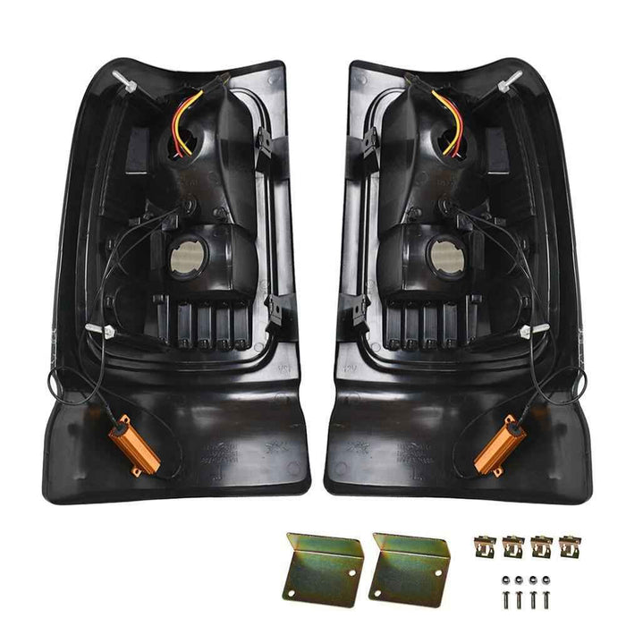 DURAFORCE Right&Left Side Tail Light For 1994-2001 Dodge Ram Truck 1500 2500 3500 Lamp