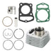 DURAFORCE CB125S CL125S SL125 XL125 Piston Cylinder Engine Top End Rebuild Kits For Honda
