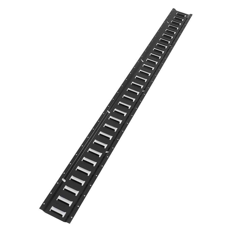 DURAFORCE Black Rail Tie Down Kit With Accessories Etrack System Starter Horizontal Steel