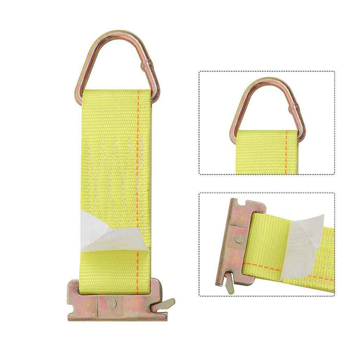 DURAFORCE Black Rail Tie Down Kit With Accessories Etrack System Starter Horizontal Steel