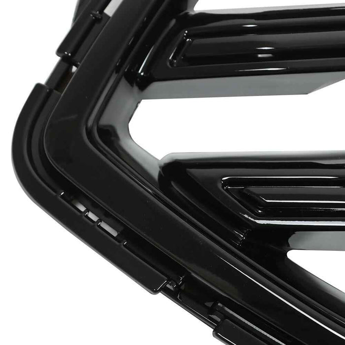 DURAFORCE GJ5Z8200B Front Upper Bumper Grille Glossy Black Grill For Ford Escape 2017-2019