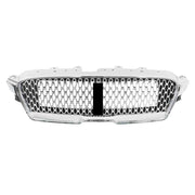 DURAFORCE For Lincoln MKZ 2017-2019 Nickelplated Plastic Front Upper Grille Bumper Grille