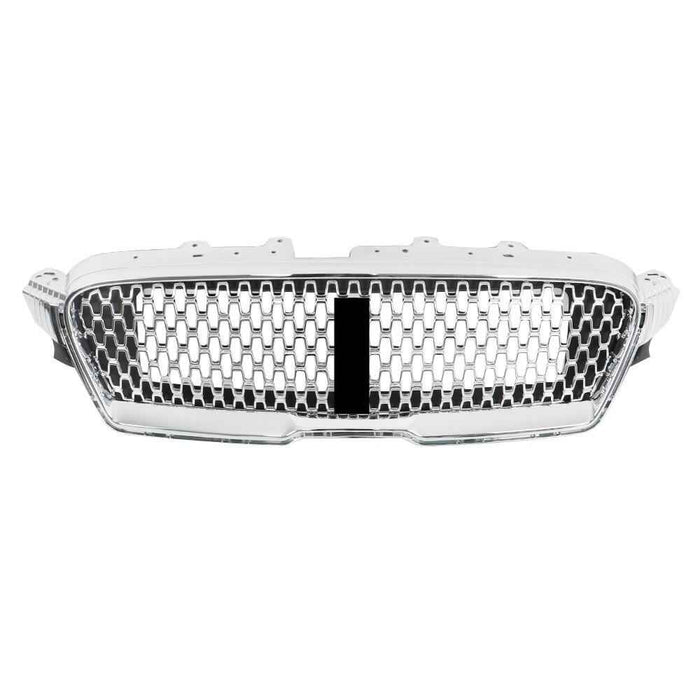 DURAFORCE For Lincoln MKZ 2017-2019 Nickelplated Plastic Front Upper Grille Bumper Grille