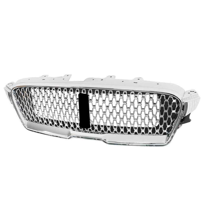 DURAFORCE For Lincoln MKZ 2017-2019 Nickelplated Plastic Front Upper Grille Bumper Grille