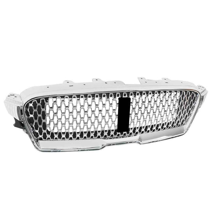 DURAFORCE For Lincoln MKZ 2017-2019 Nickelplated Plastic Front Upper Grille Bumper Grille