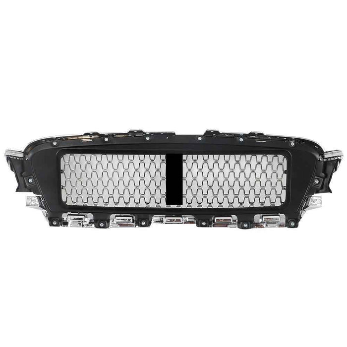 DURAFORCE For Lincoln MKZ 2017-2019 Nickelplated Plastic Front Upper Grille Bumper Grille