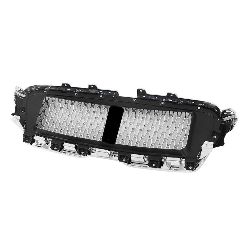 DURAFORCE For Lincoln MKZ 2017-2019 Nickelplated Plastic Front Upper Grille Bumper Grille