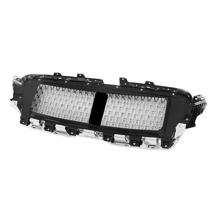 DURAFORCE For Lincoln MKZ 2017-2019 Nickelplated Plastic Front Upper Grille Bumper Grille