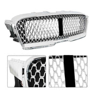 DURAFORCE For Lincoln MKZ 2017-2019 Nickelplated Plastic Front Upper Grille Bumper Grille