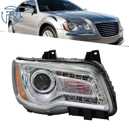 DURAFORCE For 2011 2012 2013 2014 Chrysler 300 Halogen Clear Headlight Assembly Right