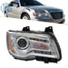 DURAFORCE For 2011 2012 2013 2014 Chrysler 300 Halogen Clear Headlight Assembly Right