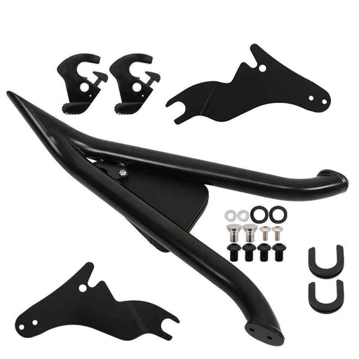 DURAFORCE For CVO Touring Road King Glide Street Split Backrest Black 22 Inch