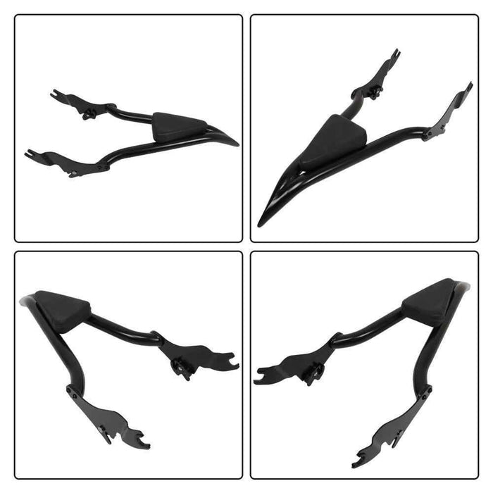 DURAFORCE For CVO Touring Road King Glide Street Split Backrest Black 22 Inch