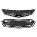 DURAFORCE For 2016 2017 2018 Chevrolet Cruze Front Bumper Upper&Lower Grille Grill Chrome