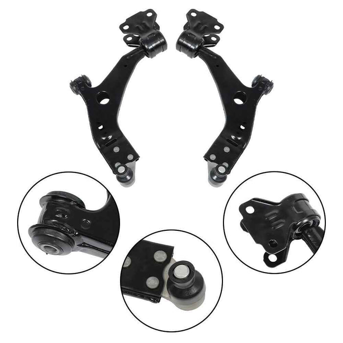 DURAFORCE For 2013 2014 2015 Ford Escape Front Lower Control Arm Ball Joint Sway Bar Link