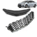 DURAFORCE For Chevy Cruze 2016 2017 2018 Front Upper+Lower Grille Grill Set W/Chrome Black