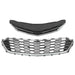 DURAFORCE For Chevy Cruze 2016 2017 2018 Front Upper+Lower Grille Grill Set W/Chrome Black