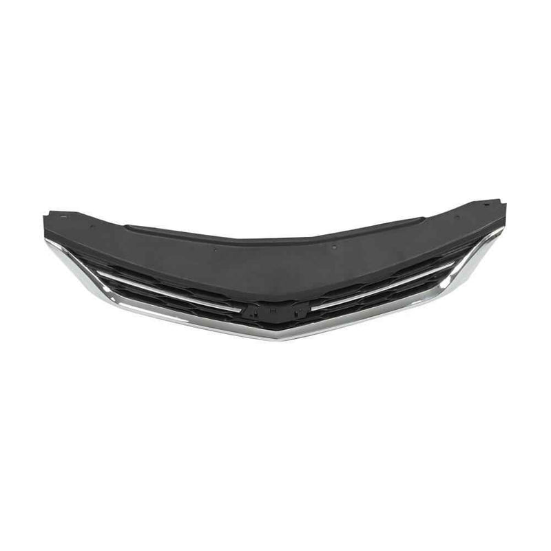 DURAFORCE For Chevy Cruze 2016 2017 2018 Front Upper+Lower Grille Grill Set W/Chrome Black