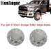 DURAFORCE 2PCS For 2019-2021 Dodge RAM 4500 5500 Front Wheel Center Cap Hub Cap 6PG03SZ0AB
