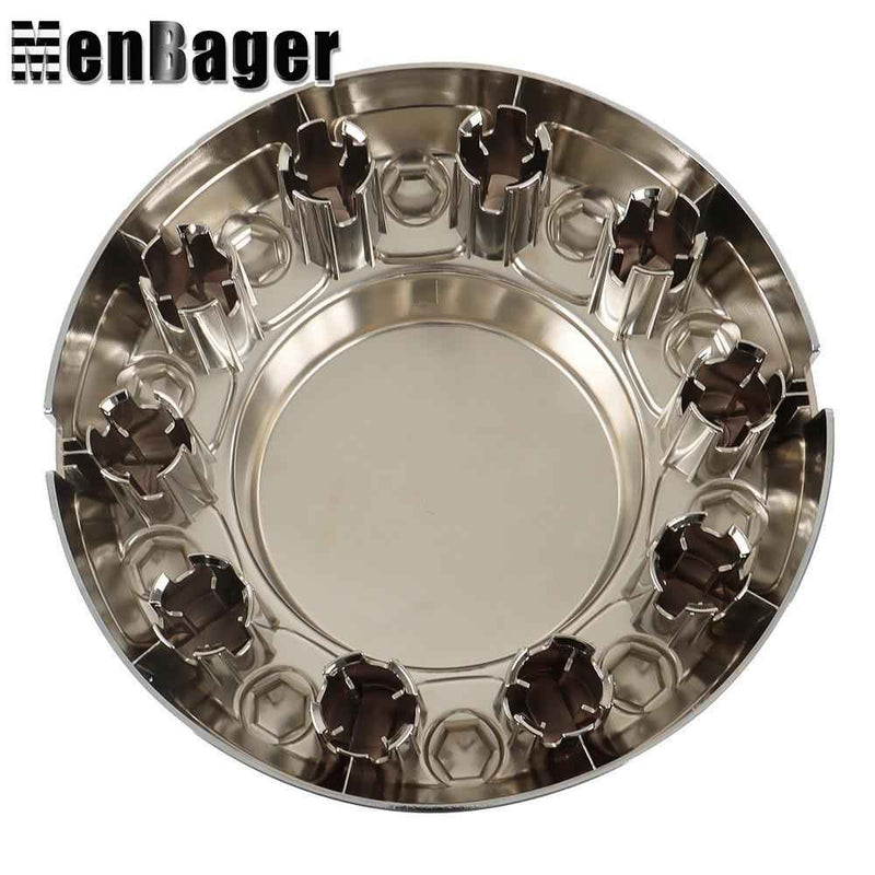 DURAFORCE 2PCS For 2019-2021 Dodge RAM 4500 5500 Front Wheel Center Cap Hub Cap 6PG03SZ0AB
