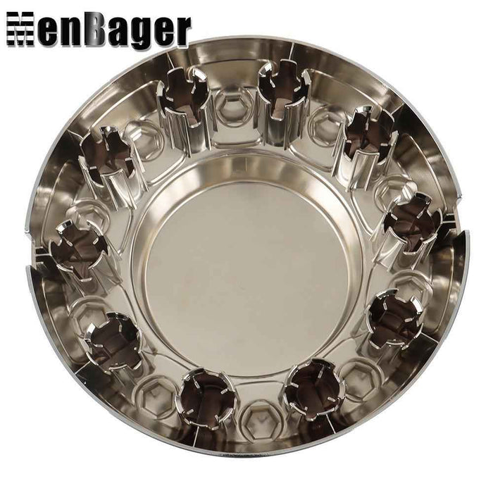 DURAFORCE 2PCS For 2019-2021 Dodge RAM 4500 5500 Front Wheel Center Cap Hub Cap 6PG03SZ0AB