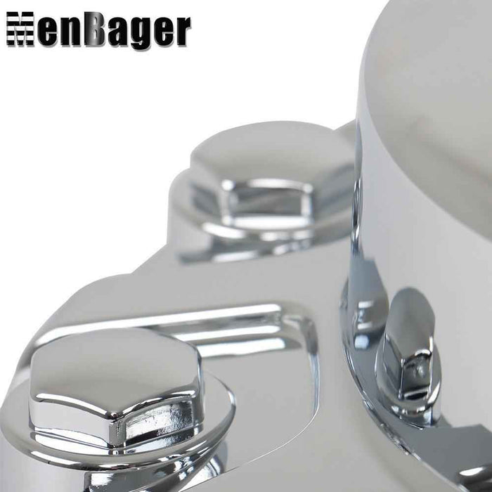 DURAFORCE 2PCS For 2019-2021 Dodge RAM 4500 5500 Front Wheel Center Cap Hub Cap 6PG03SZ0AB