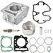 DURAFORCE NEW 1999-2008 Cylinder Piston Top End Rebuild Kit For Honda TRX400EX XR400