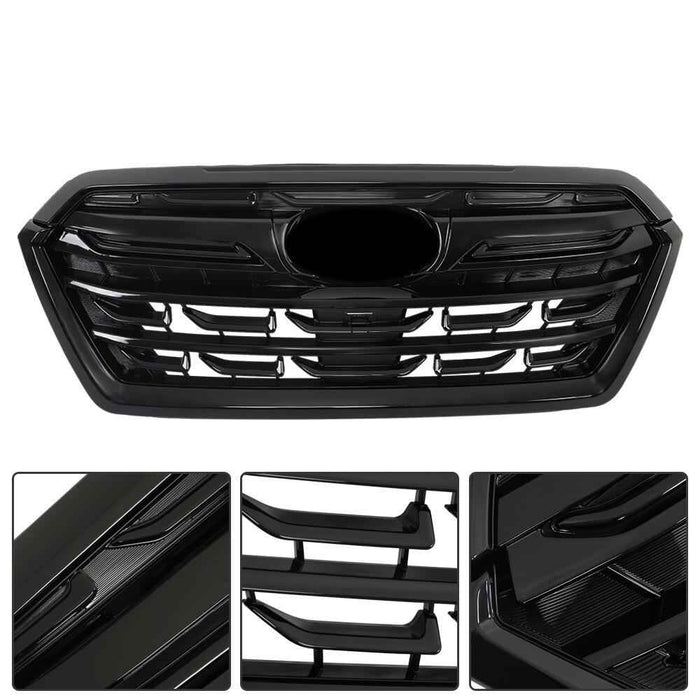 DURAFORCE 91121SJ440 For Subaru Forester Grill 2022 2023 2024 Front Bumper Upper Grille