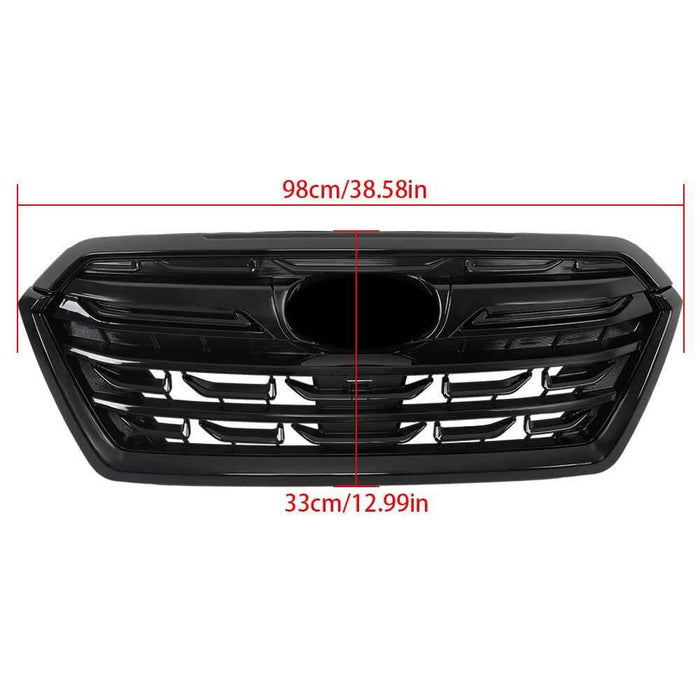 DURAFORCE 91121SJ440 For Subaru Forester Grill 2022 2023 2024 Front Bumper Upper Grille