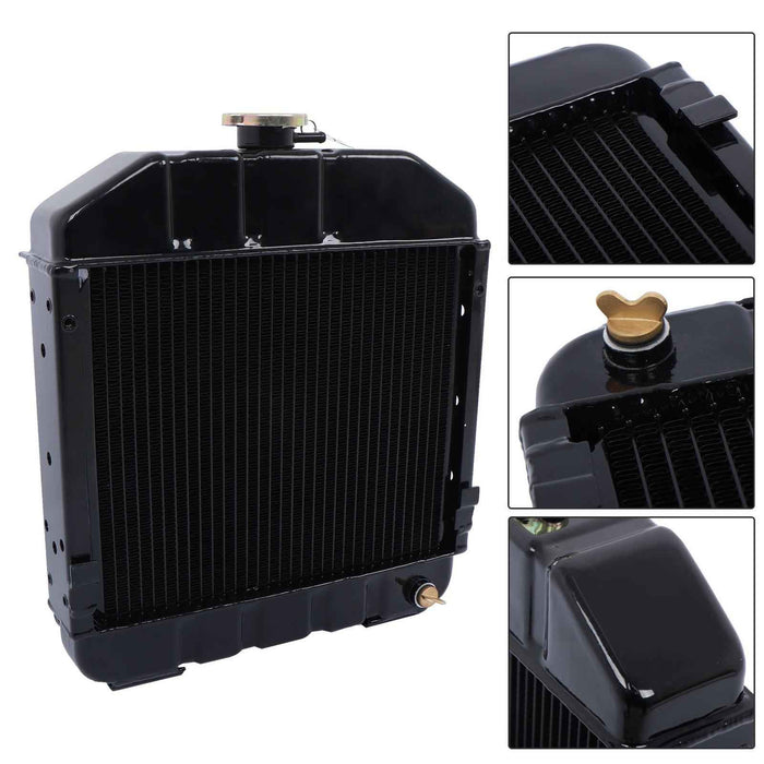 DURAFORCE Radiator For Kubota B6100 B7100 B6100HST-E & B7100HST-DT 15553-72060 Aluminum